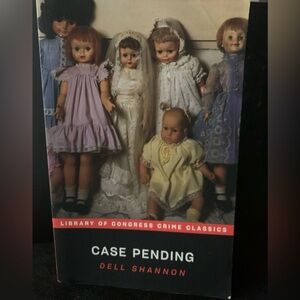 Book Case Pending Dell Shannon Library of Congress Crime Classics